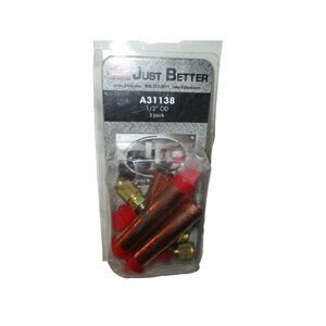 JB A31138 1/2 ODS Copper Braze Tee 3 Pack Plumbing Part